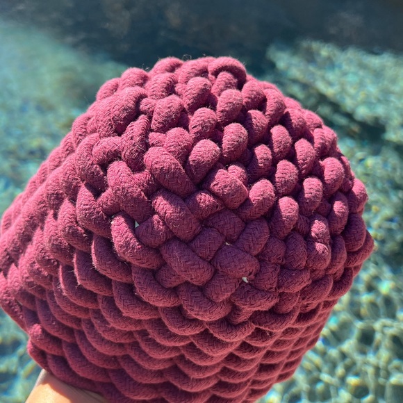 Chunky Woven Basket/Planter - Picture 7 of 10